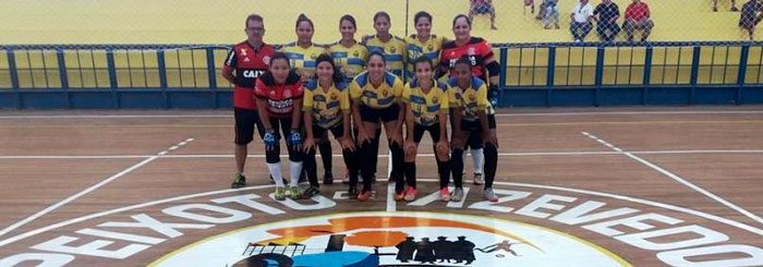 Futsal feminino de Peixoto está na 3ª fase da Copa Centro América