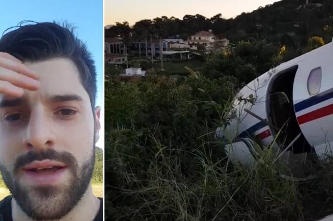 Avião que levava o DJ Alok sai da pista durante decolagem em MG