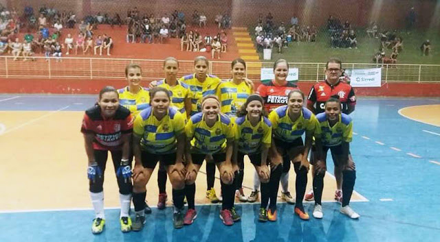 Futsal feminino de Peixoto está na final da Copa Centro América