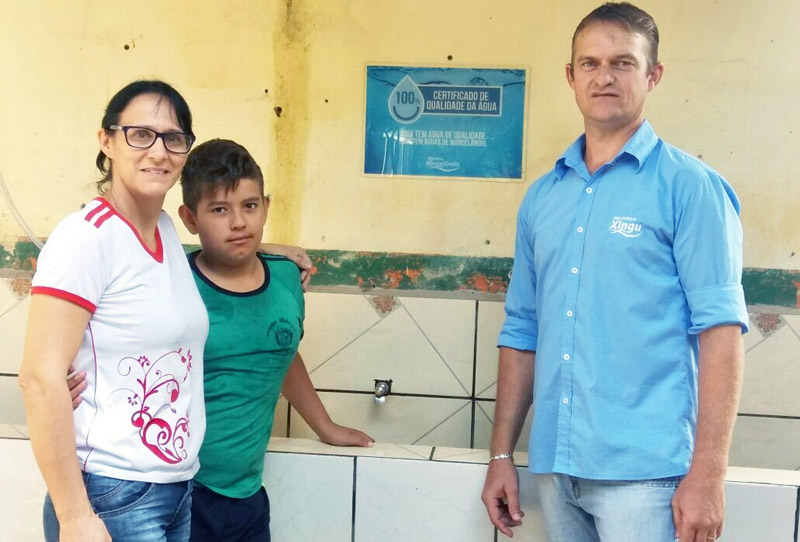 Escola Municipal Castro Alves é certificada com Selo de Qualidade da Água em Marcelândia