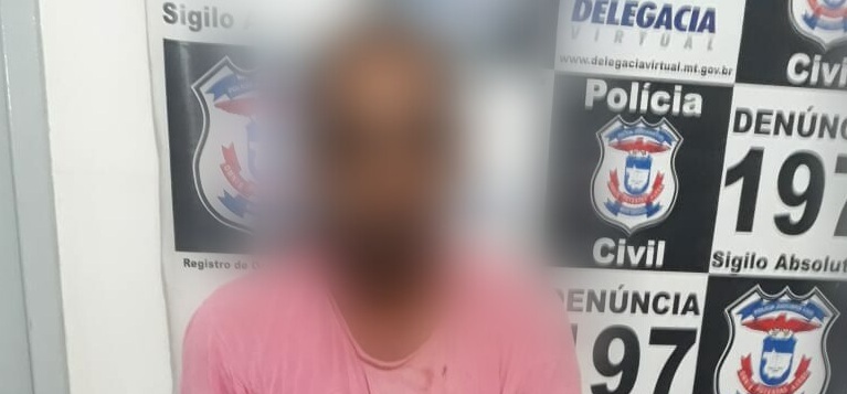 Homem é preso após tentativa de estupro em Guarantã do Norte