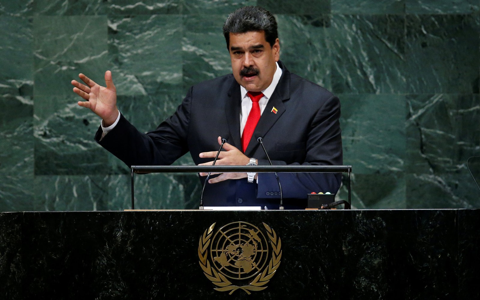 Na ONU, Maduro diz que está disposto a se encontrar com Trump