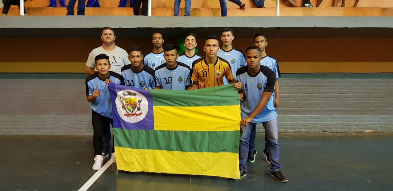 Futsal Masculino Sub17 de Peixoto de Azevedo ficou em 3º lugar no estadual