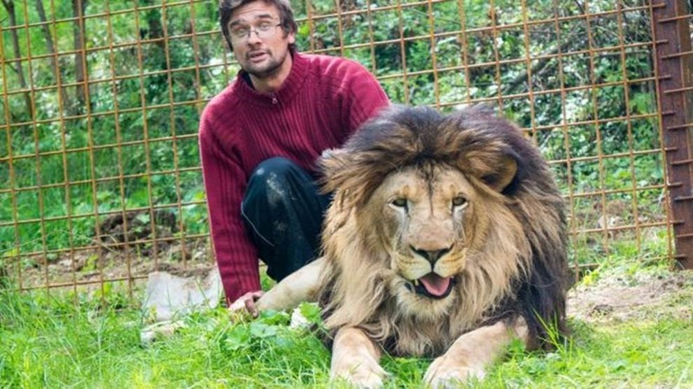 O homem que morreu ao ser atacado por leão que criava no quintal de casa