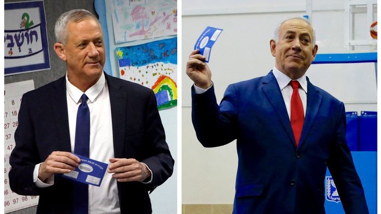Com 95% dos votos apuradores, Netanyahu tem leve vantagem
