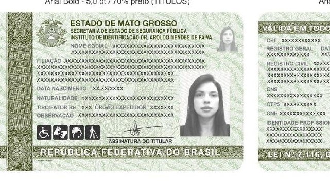 Mais de 2 mil documentos de identidade na versão cartão foram emitidos em MT desde junho
