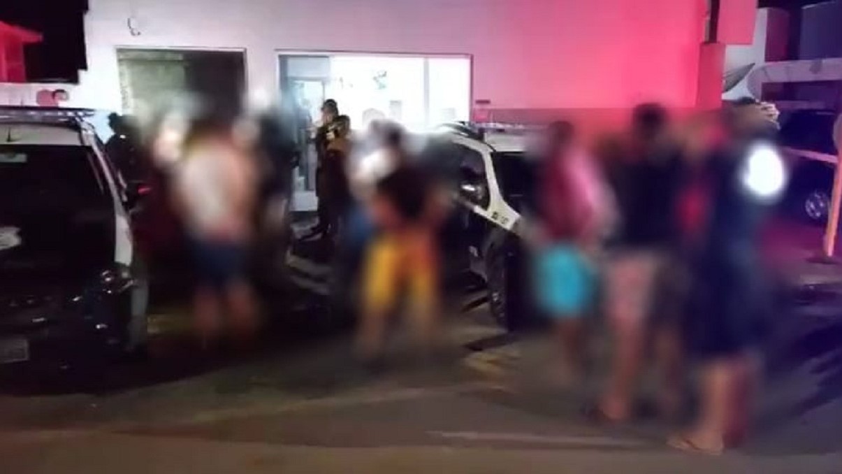 20 pessoas são presas em festa clandestina em Guarantã do Norte