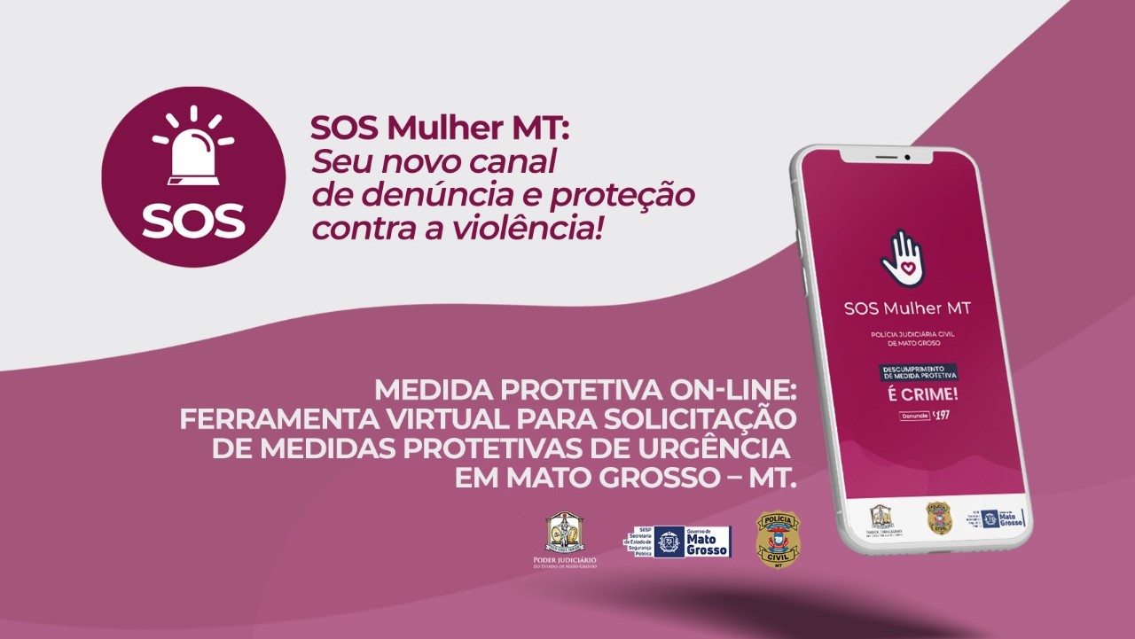 SOS Mulher MT, um auxílio digital a vítimas de violência doméstica em Mato Grosso