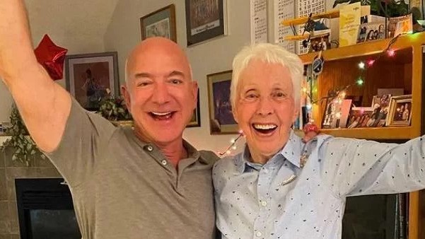 Mulher de 82 anos é escolhida por Jeff Bezos para ir ao espaço