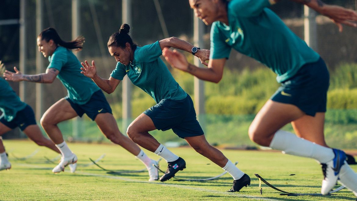 Seleção feminina de futebol inaugura participação do Brasil em Tóquio