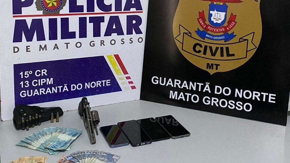 Ação integrada cumpre mandado de prisão contra líder do tráfico e executor de homicídio em Guarantã