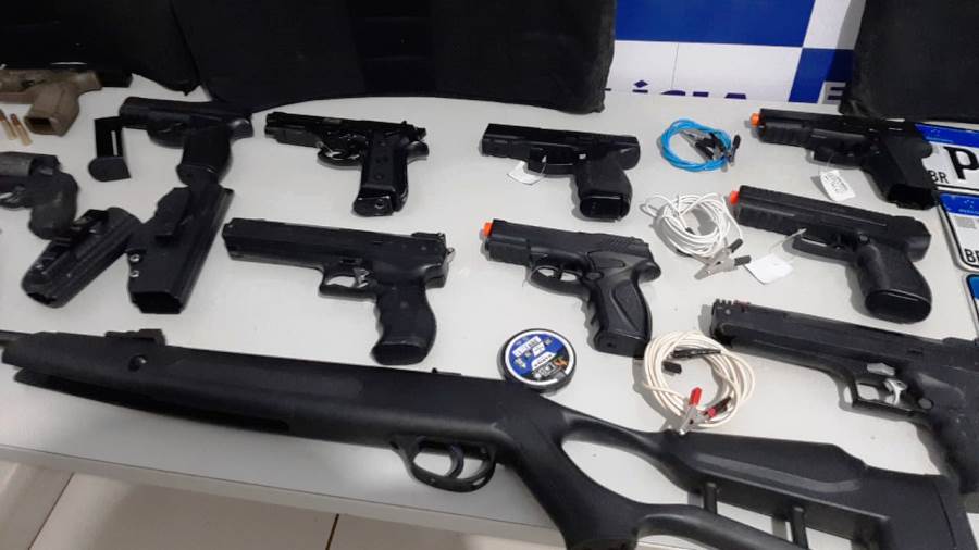 Homem é preso em Matupá com armas de fogo furtadas e materiais utilizados para cometer crimes