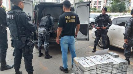 Policiais apreendem mais de 200 kg de cocaína em Cuiabá