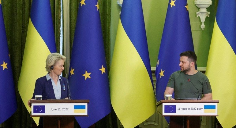 Líderes europeus se reúnem para decidir futuro da Ucrânia no bloco
