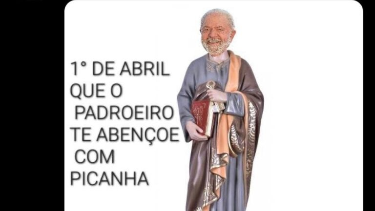 Lula se torna meme no 1˚ de Abril