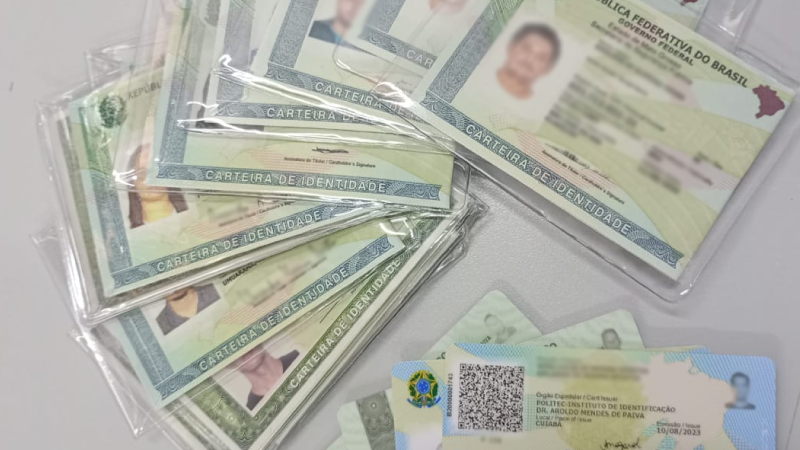 Nova carteira de identidade nacional adota o CPF como número de registro geral