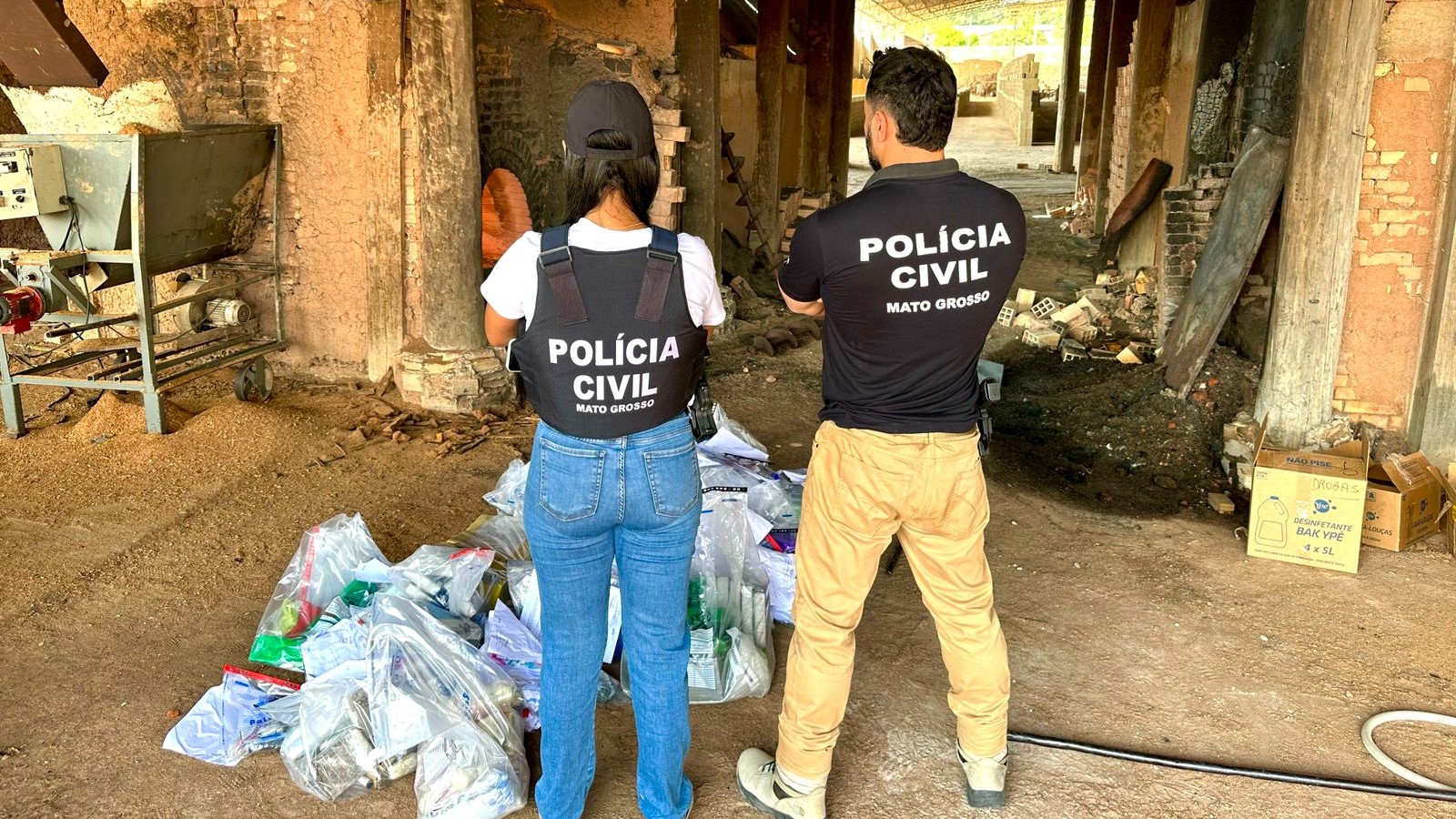 Polícia Civil incinera 150 quilos de drogas apreendidas em Peixoto