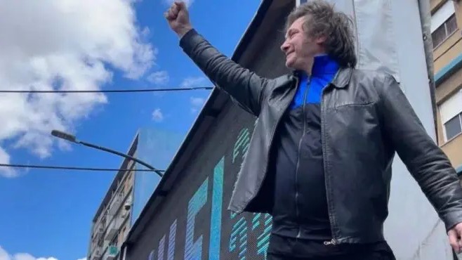 Bolsa argentina sobe 20% na primeira abertura após vitória de Milei