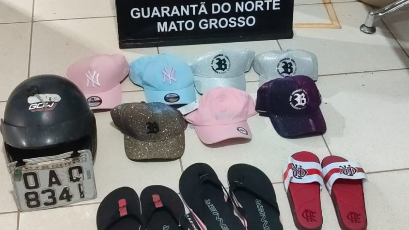 Polícia Civil recupera produtos furtados de loja e apreende adolescentes em Guarantã